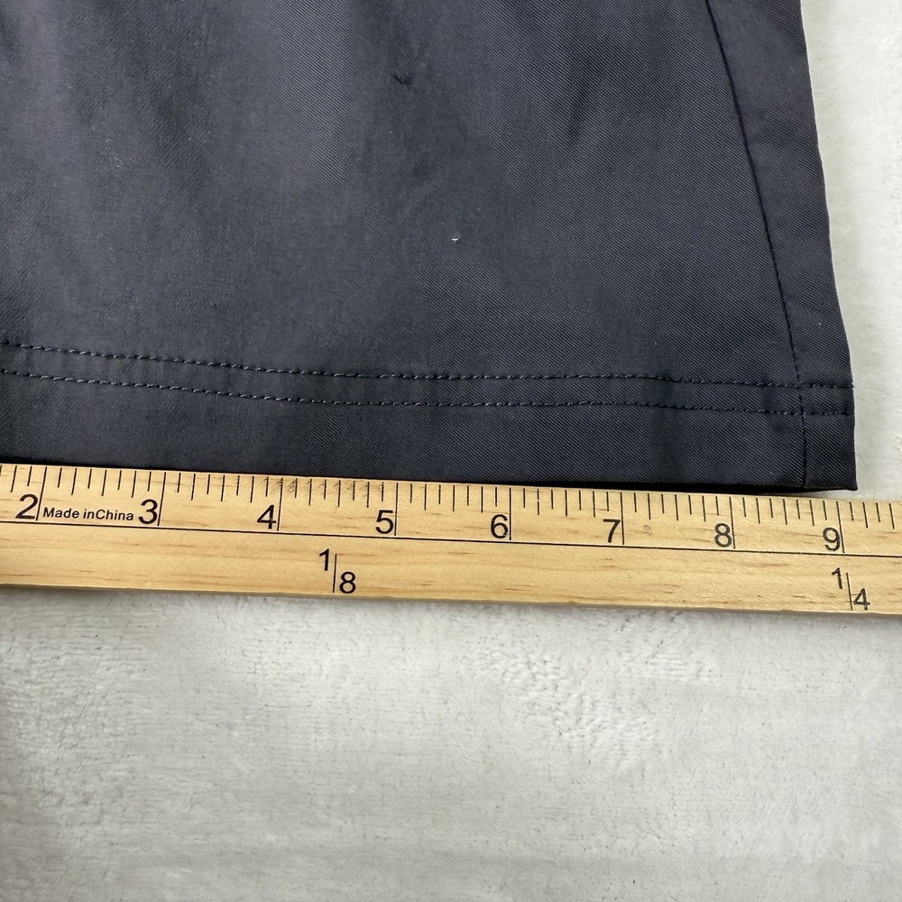 Prana Pants Womens 8 Gray Stretch Roll-up Snap Hiking Outdoors Gorpcore‎ - Picture 11 of 13
